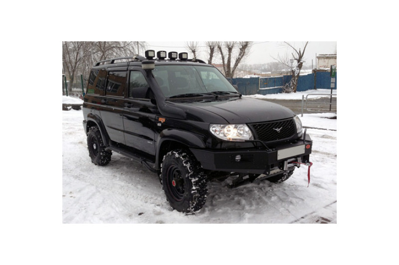 Бампер передний силовой OJeep для УАЗ Патриот до 2015 + доп. опции Бампер передний силовой OJeep для УАЗ Патриот до 2015 + доп. опции