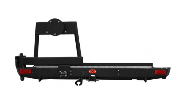 Задний силовой бампер OJ 03.418.03 для УАЗ Пикап с облегчённой калиткой под запаску