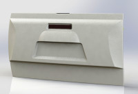 Дверь задка с органайзером и стоп-сигналом АВС-Дизайн UAZ Пикап 2010- (под покраску)