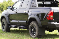 Пороги усиленные (с ресивером 2х6 л., 10 Атм) Toyota Hilux 2015+
