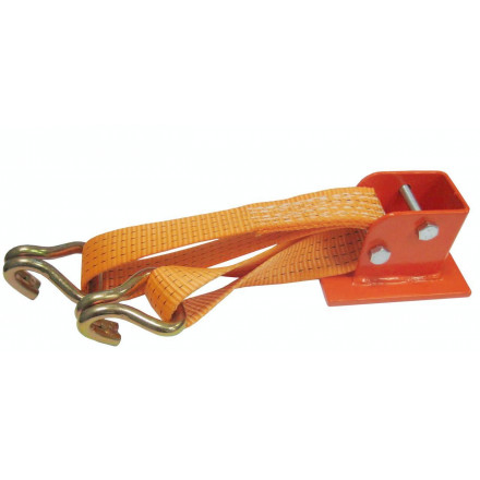 Устройство для подъёма автомобиля за колесо Tplus реечным домкратом