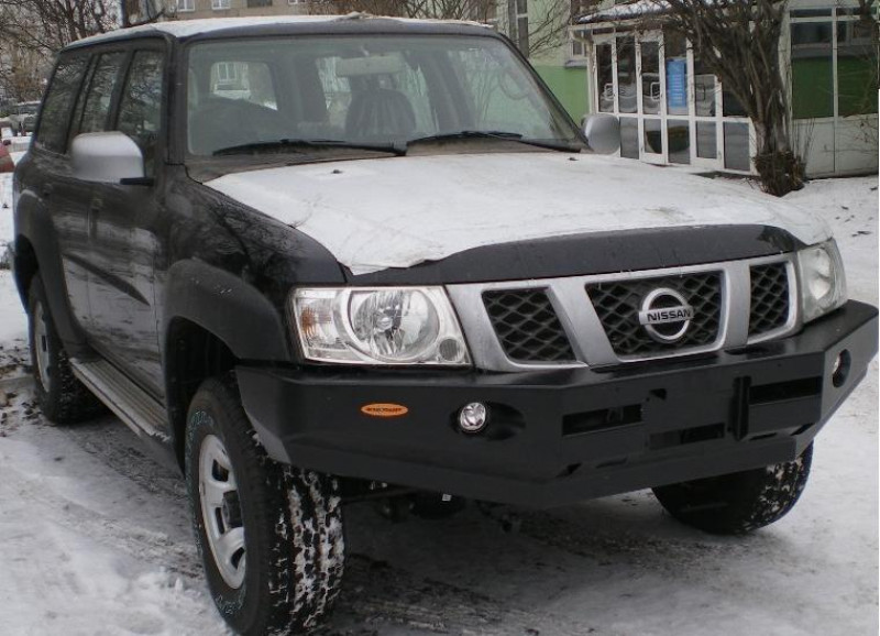 Бампер передний силовой Вездеходофф для Nissan Safari Y61 Бампер передний силовой Вездеходофф для Nissan Safari Y61