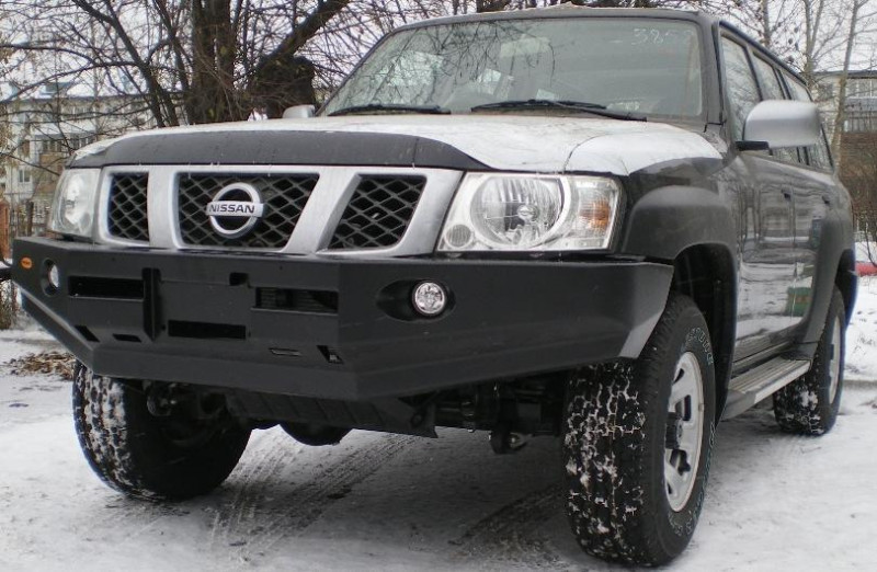 Бампер передний силовой Вездеходофф для Nissan Safari Y61 Бампер передний силовой Вездеходофф для Nissan Safari Y61