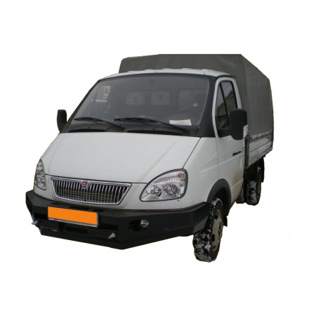 Бампер передний силовой Вездеходофф для Газель, Соболь с площадкой под лебедку