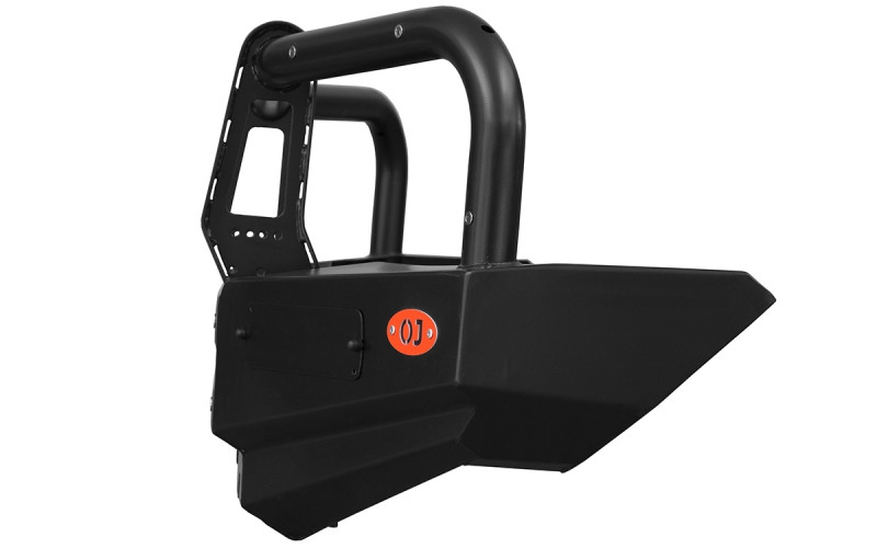 Бампер передний силовой OJeep для Suzuki Jimny рестайлинг 2005-2012 с кенгурином Бампер передний силовой OJeep для Suzuki Jimny рестайлинг 2005-2012 с кенгурином