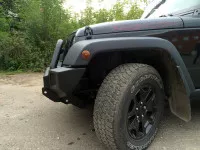 Бампер силовой передний РИФ для Jeep Wrangler JK 2007-2018 с доп. фарами и центральной защитной дугой Бампер силовой передний РИФ для Jeep Wrangler JK 2007-2018 с доп. фарами и центральной защитной дугой