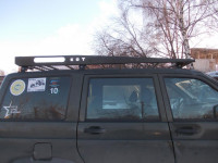 Багажник экспедиционный KDT (штампованный) для УАЗ Патриот