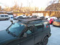 Багажник экспедиционный KDT (штампованный) для УАЗ Патриот