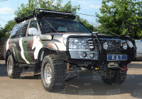 Багажник экспедиционный алюминиевый KDT для Land Cruiser 105