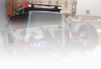 Багажник экспедиционный алюминиевый KDT для Land Cruiser Prado 90