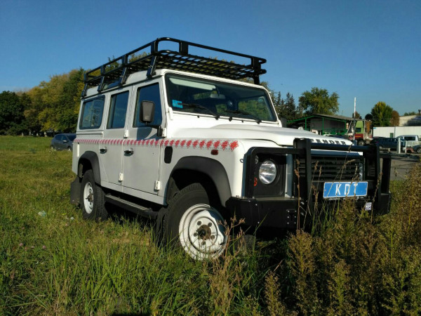 Багажник экспедиционный алюминиевый KDT для Land Rover Defender 110
