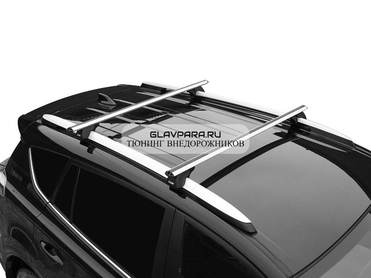 Багажная система LUX Классик с дугами 1,2м аэро-классик (53мм) для автомобилей с рейлингами