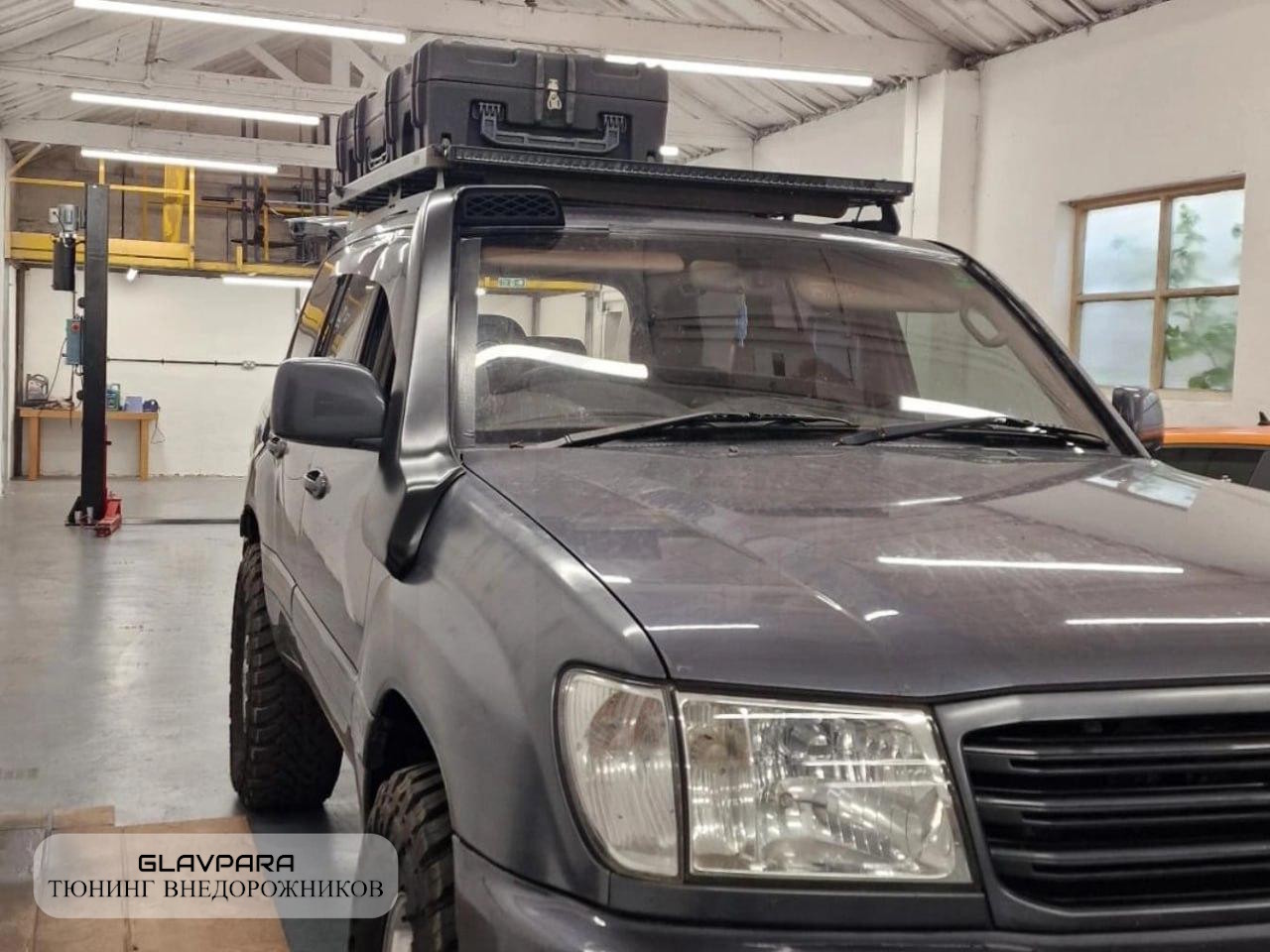Шноркель аэродинамический Toyota Land Cruiser 100 / Lexus LX470 Шноркель аэродинамический Toyota Land Cruiser 100 / Lexus LX470