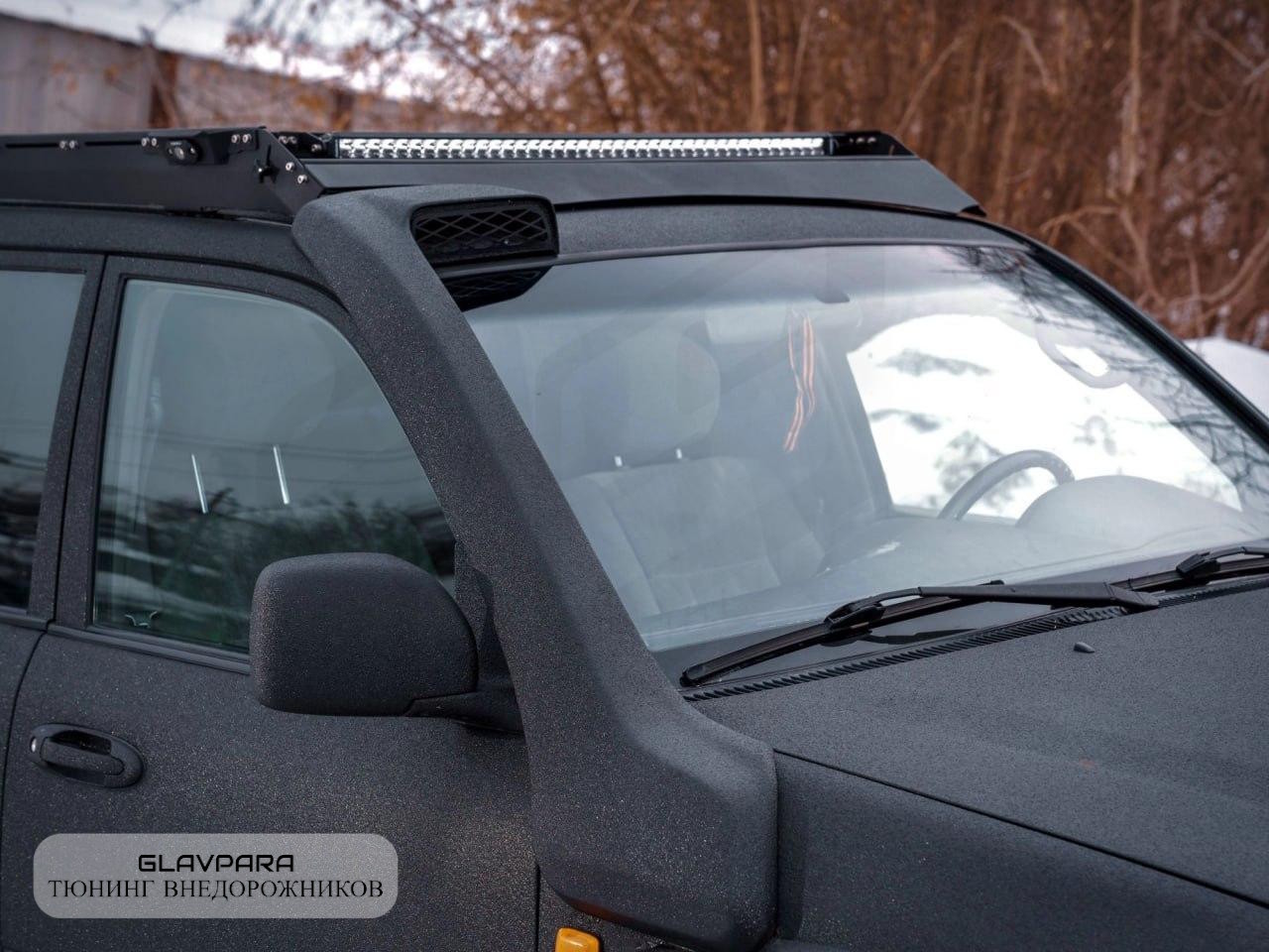 Шноркель аэродинамический Toyota Land Cruiser 100 / Lexus LX470 Шноркель аэродинамический Toyota Land Cruiser 100 / Lexus LX470