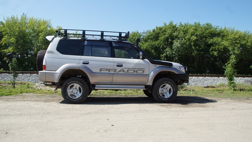 Экспедиционный багажник Toyota Land Cruiser Prado 90-95 (5 дверей)