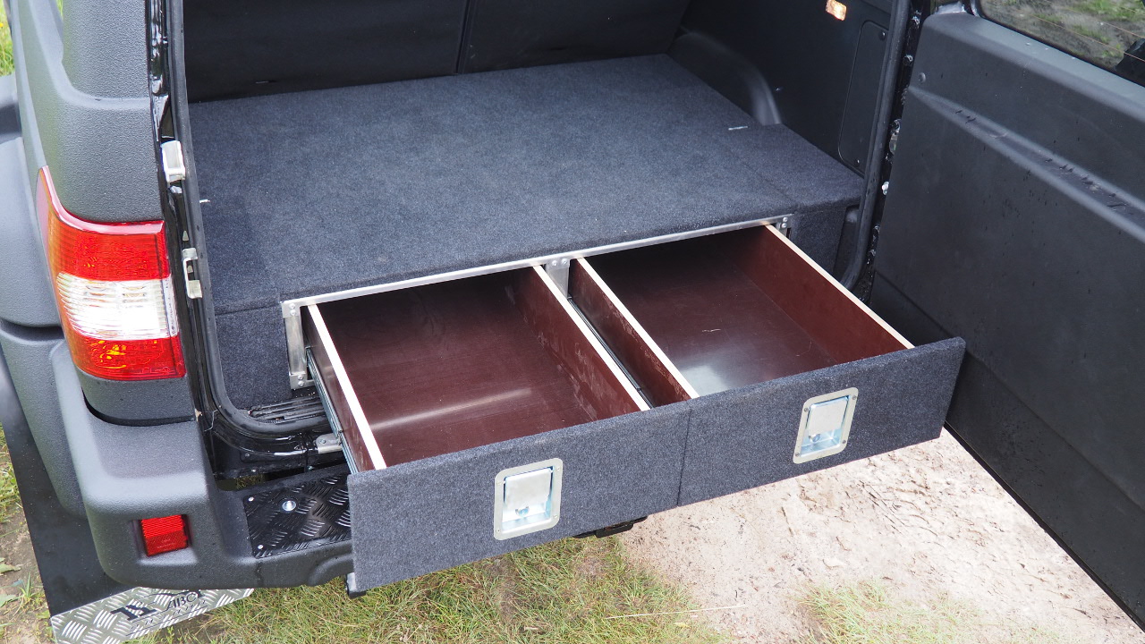Карманы - Органайзер (правый и левый) в багажник УАЗ ПАТРИОТ, цвет серый