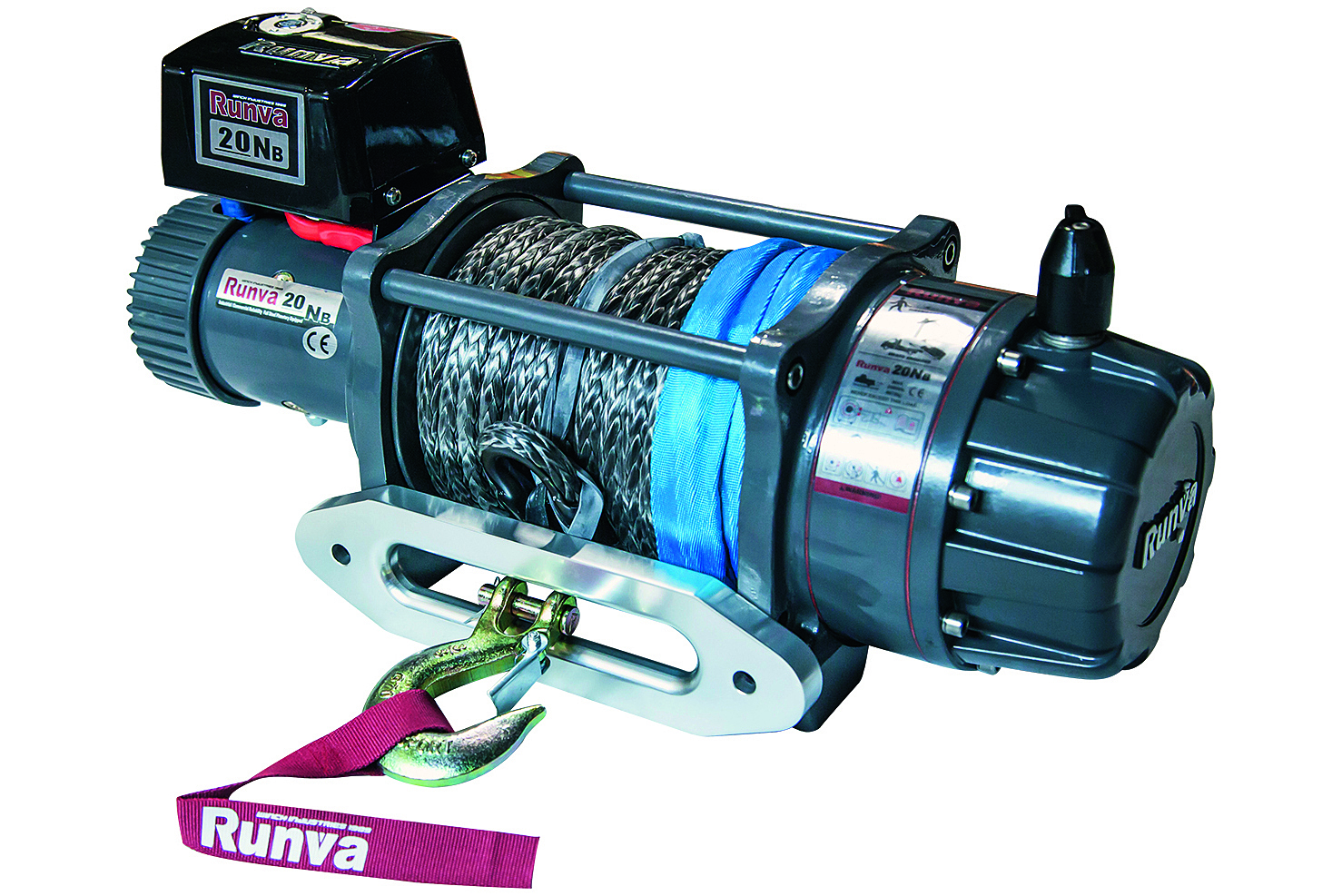 Runva. Лебёдка электрическая 24v Runva 20000 lbs. Лебедка электрическая 12v Electric winch 20000lbs / 9090 кг. Лебёдка электрическая 24v Runva 20000 lbs влагозащищенная, стальной трос. Лебёдка переносная автомобильная электрическая 12v.