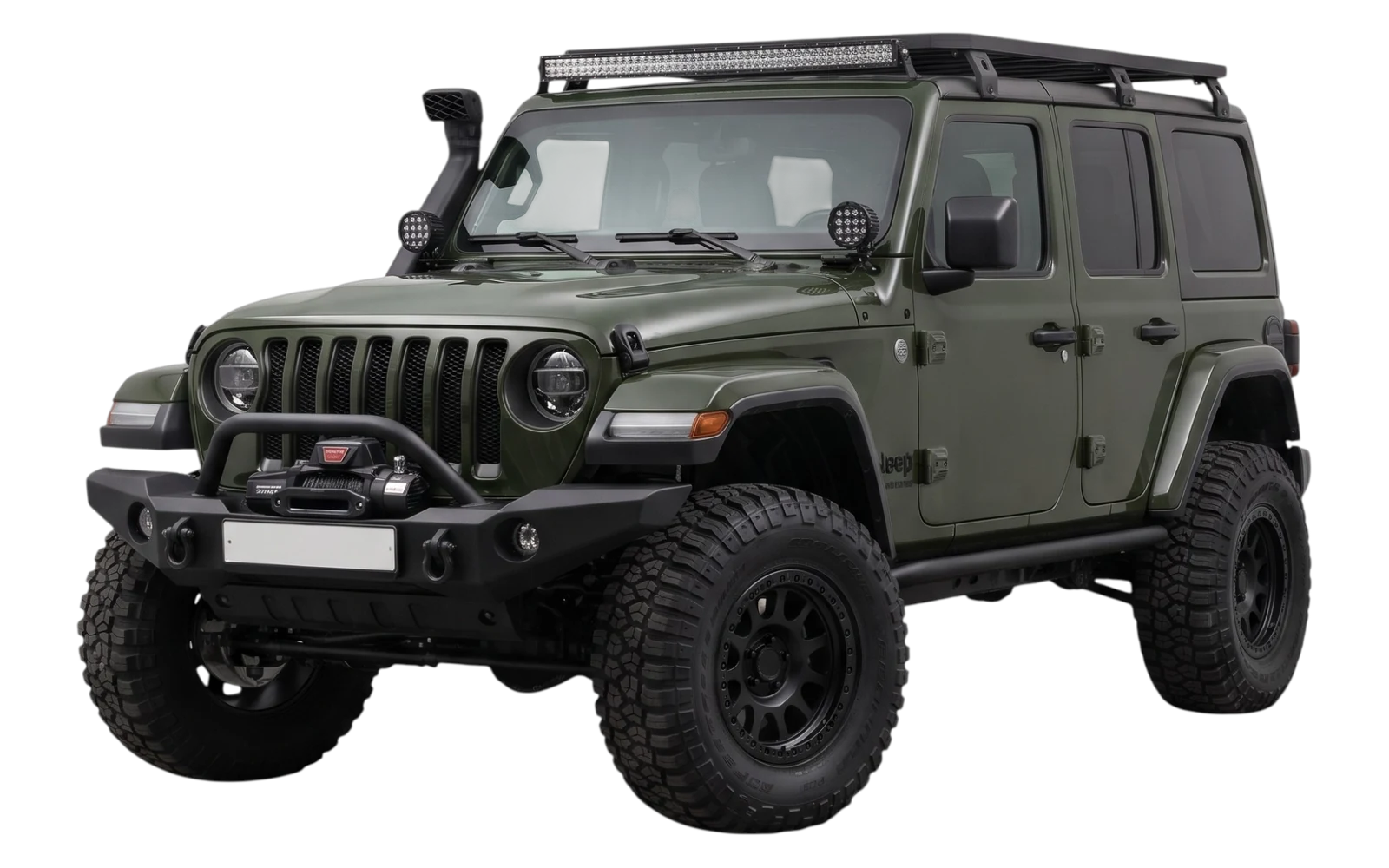 Jeep Wrangler — трофи-сборка для бездорожья