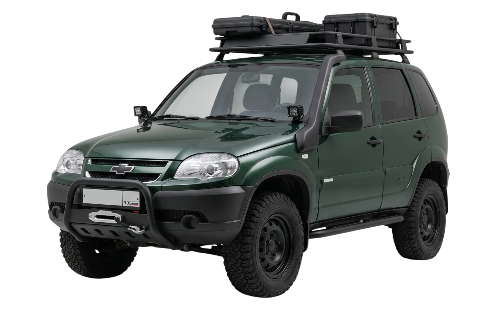 Chevrolet Niva — охотничья сборка
