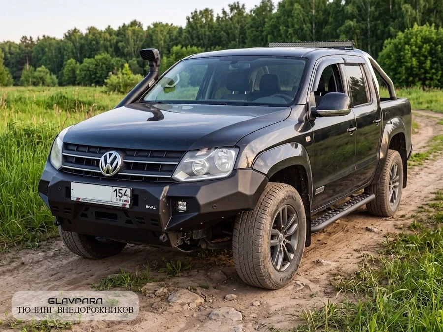 VW Amarok — Пикап на грунте после сборки