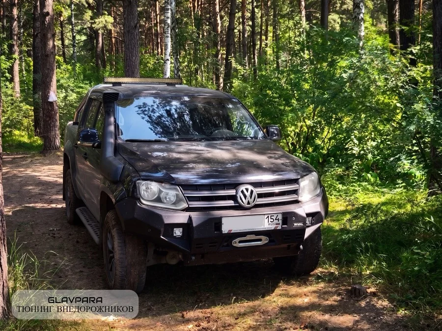 VW Amarok — Силовой бампер и защита